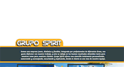 Desktop Screenshot of grupospirit.com