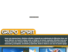 Tablet Screenshot of grupospirit.com